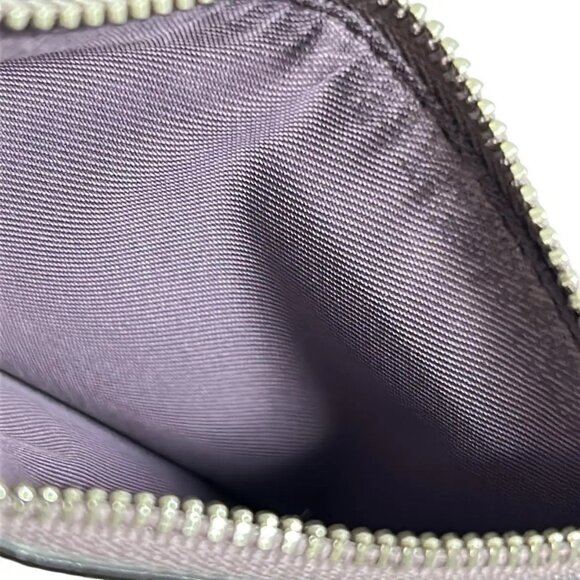 Auth COACH - Light Purple Leather Coin Case - Picture 4 of 6